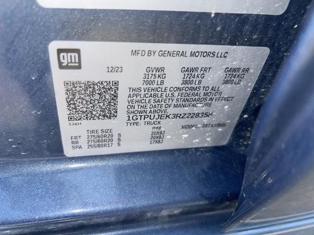 2024 GMC Sierra 1500 4WD Crew Cab Short Box Elevation with 3VL