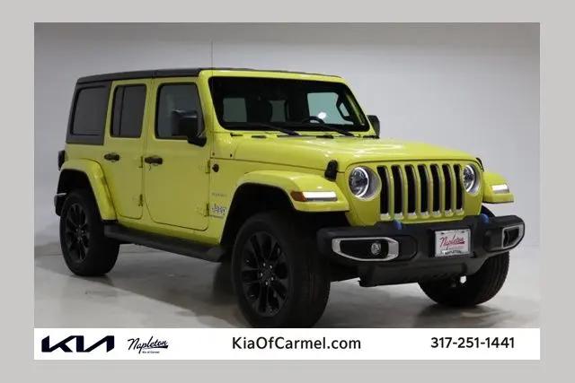 2023 Jeep Wrangler 4xe Sahara 4x4 for sale in Indianapolis, IN