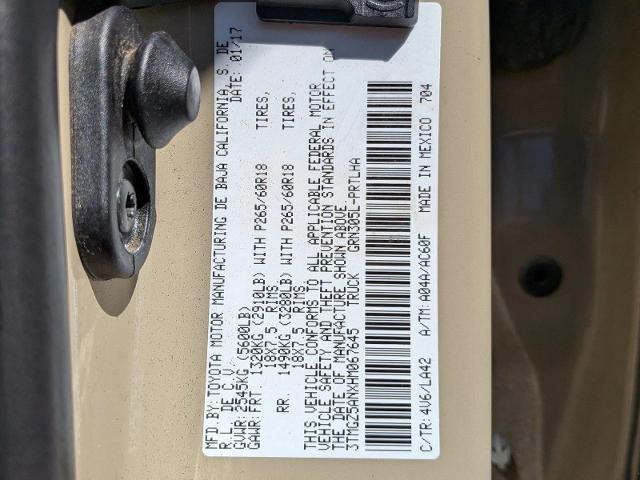 2017 Toyota Tacoma Limited