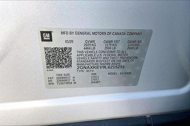 2020 Chevrolet Equinox FWD LT 1.5L Turbo