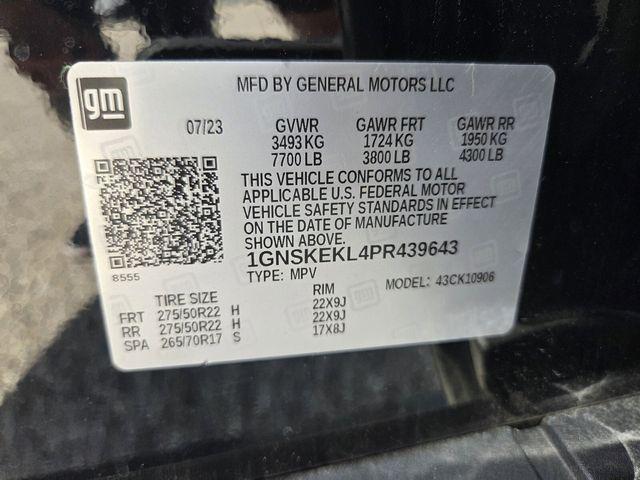 2023 Chevrolet Suburban 4WD RST