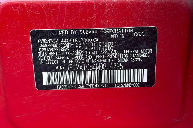 2021 Subaru WRX Premium