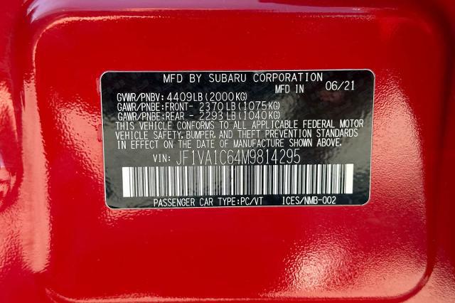 2021 Subaru WRX Premium