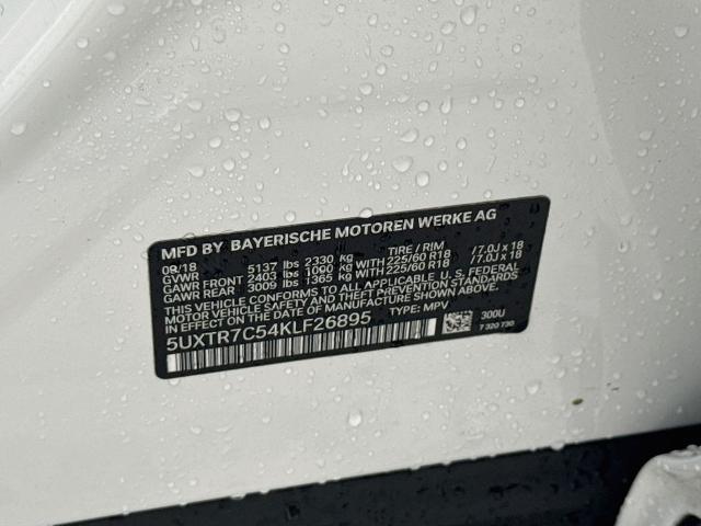 2019 BMW X3 sDrive30i