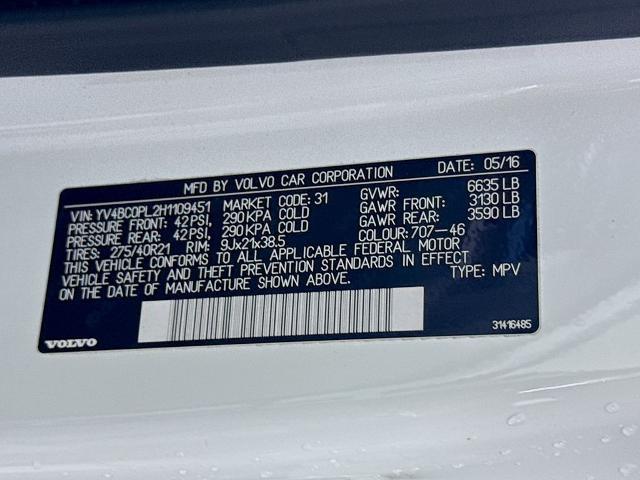 2017 Volvo XC90 Hybrid T8 Inscription
