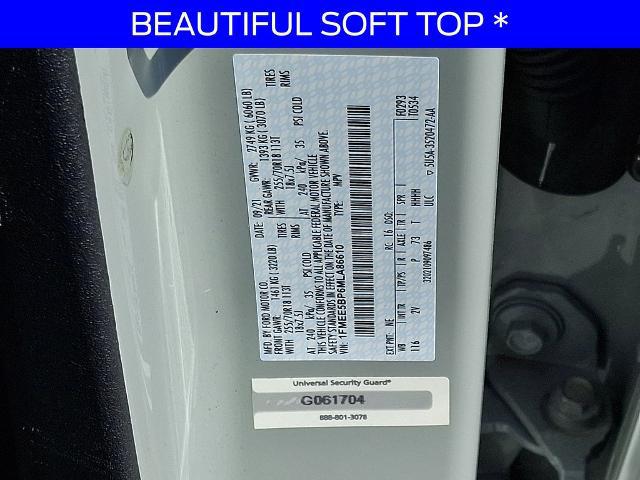 2021 Ford Bronco Outer Banks