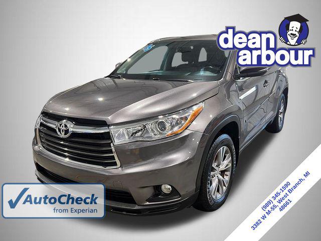 2015 Toyota Highlander XLE V6 for sale in West Branch, MI