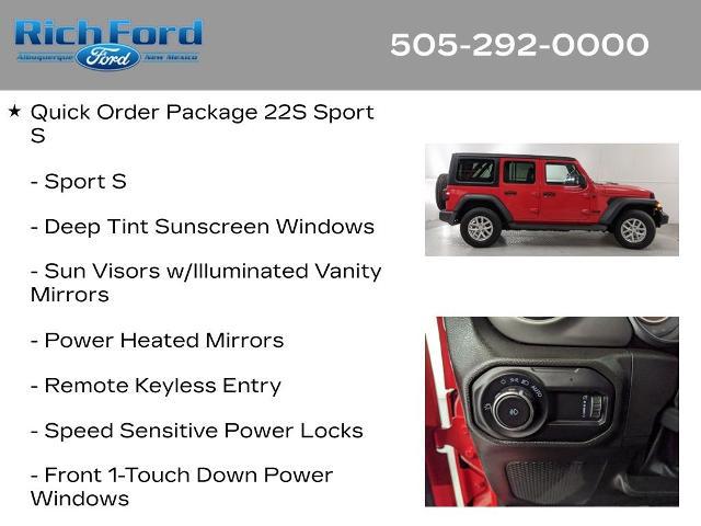 2023 Jeep Wrangler 4-Door Sport S 4x4