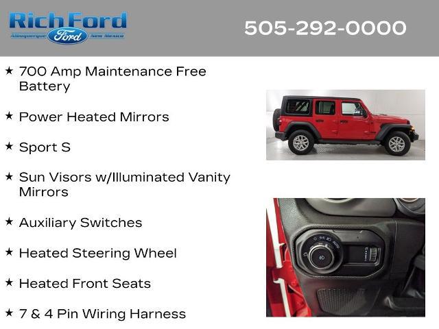 2023 Jeep Wrangler 4-Door Sport S 4x4