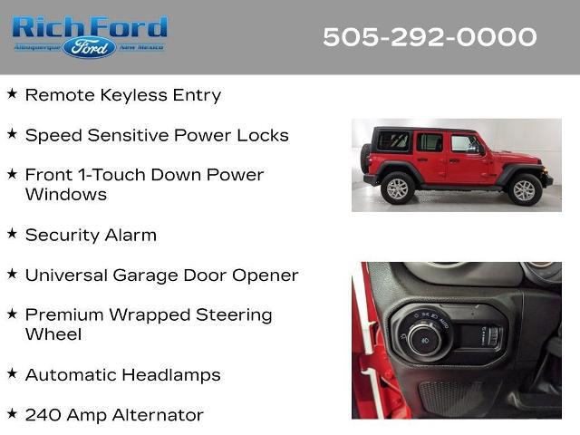2023 Jeep Wrangler 4-Door Sport S 4x4