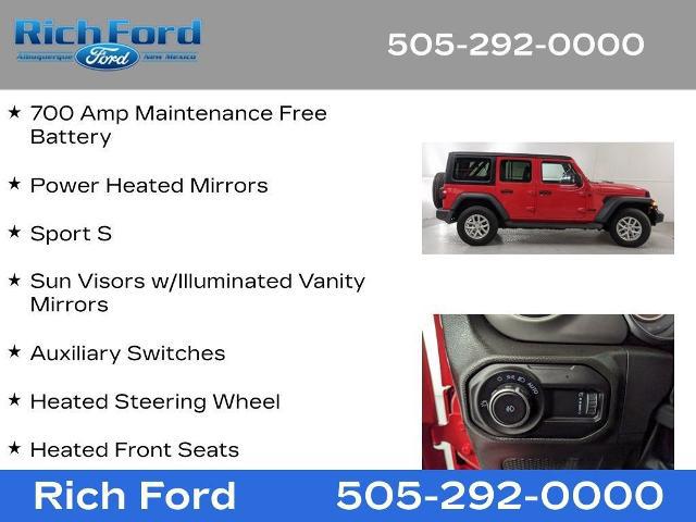 2023 Jeep Wrangler 4-Door Sport S 4x4