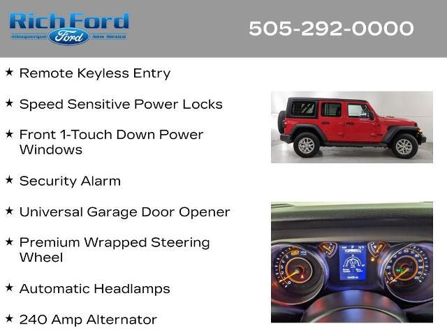 2023 Jeep Wrangler 4-Door Sport S 4x4