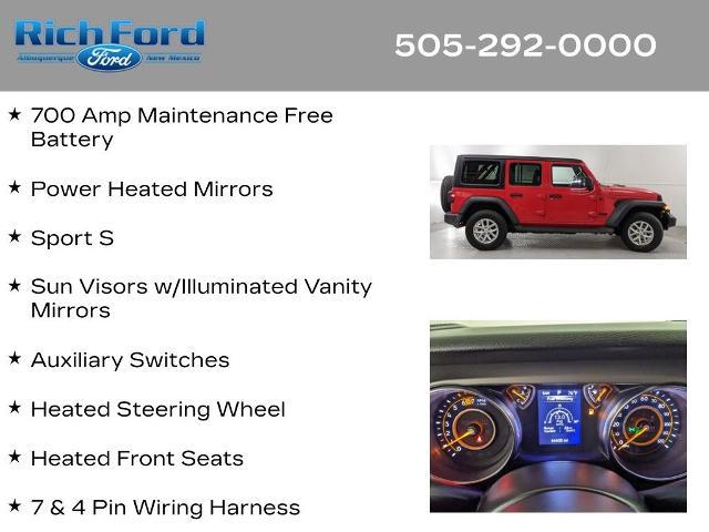 2023 Jeep Wrangler 4-Door Sport S 4x4