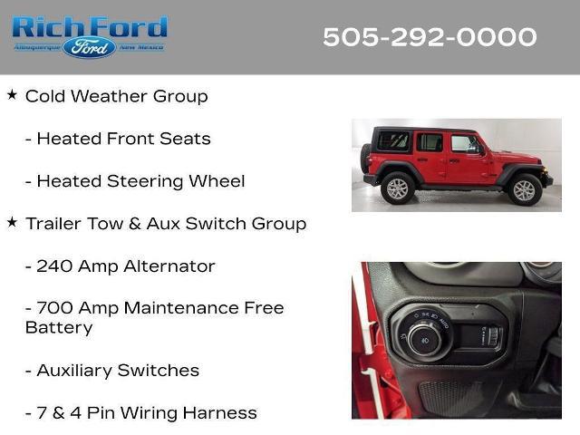 2023 Jeep Wrangler 4-Door Sport S 4x4