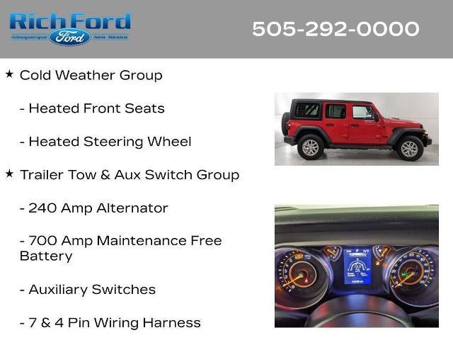 2023 Jeep Wrangler 4-Door Sport S 4x4