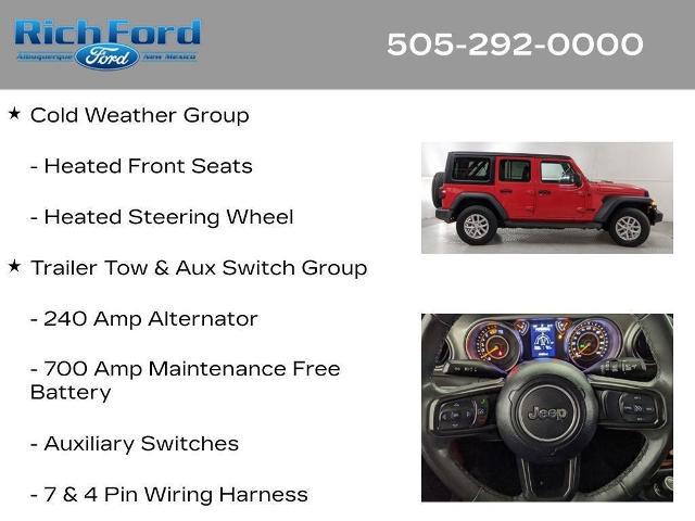 2023 Jeep Wrangler 4-Door Sport S 4x4