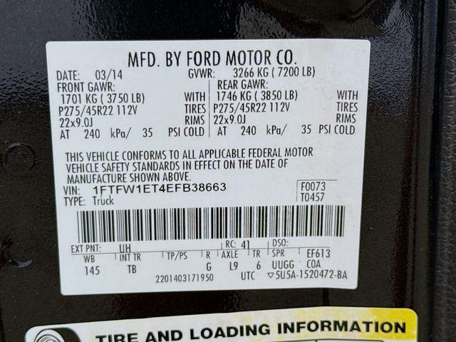 2014 Ford F-150 Limited