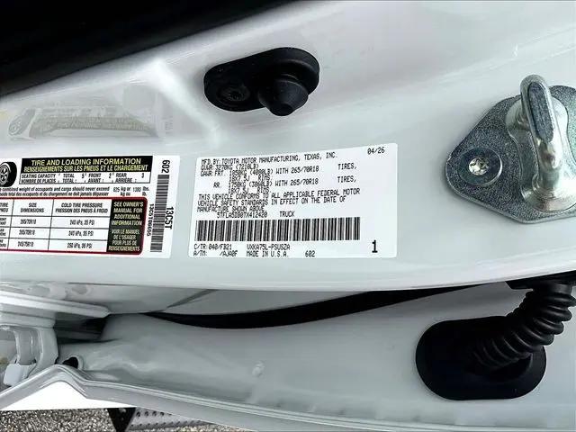 2026 Toyota Tundra SR5 CrewMax 5.5' Bed
