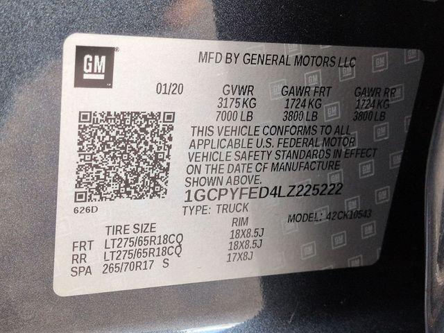 2020 Chevrolet Silverado 1500 4WD Crew Cab Short Bed LT Trail Boss
