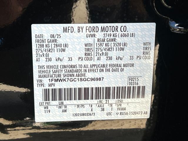 2025 Ford Explorer ST