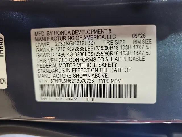 2026 Honda Odyssey EX-L
