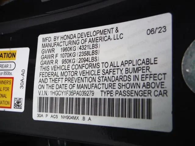 2023 Honda Accord EX