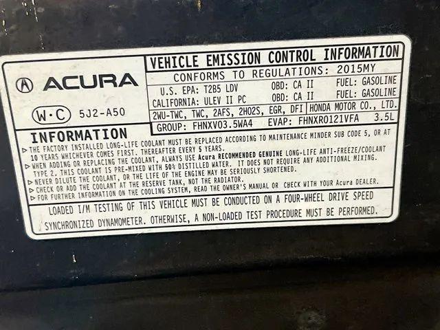 2015 Acura TLX V6 Tech