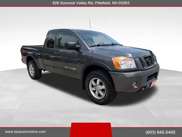 2011 Nissan Titan PRO-4X for sale in Pittsfield, NH