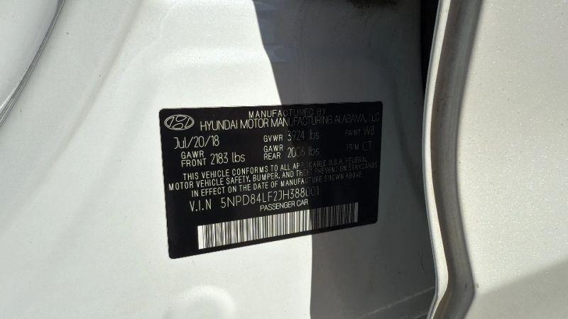 2018 Hyundai Elantra SEL