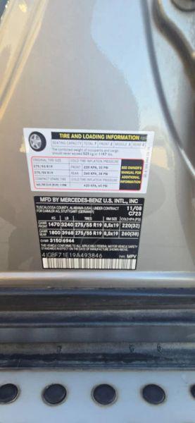 2009 Mercedes-Benz GL 4MATIC