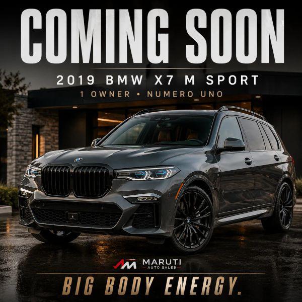 2019 BMW X7 xDrive50i