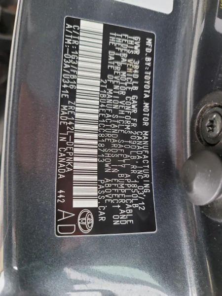 2012 Toyota Corolla LE