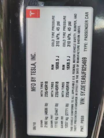2018 Tesla Model 3 Long Range