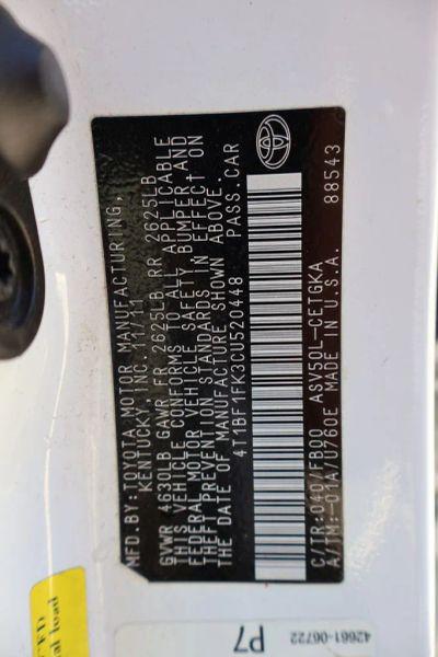 2012 Toyota Camry XLE