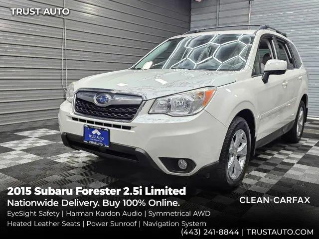 2015 Subaru Forester 2.5i Limited for sale in Sykesville, MD