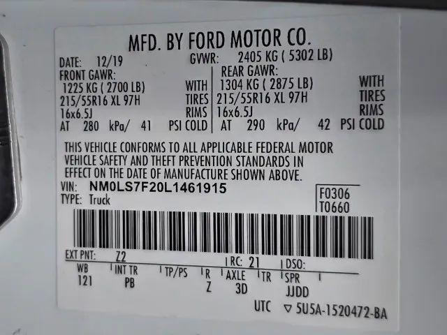 2020 Ford Transit Connect XLT Cargo Van