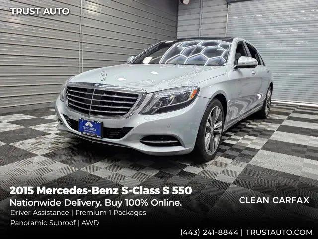 2015 Mercedes-Benz S 550 4MATIC for sale in Sykesville, MD