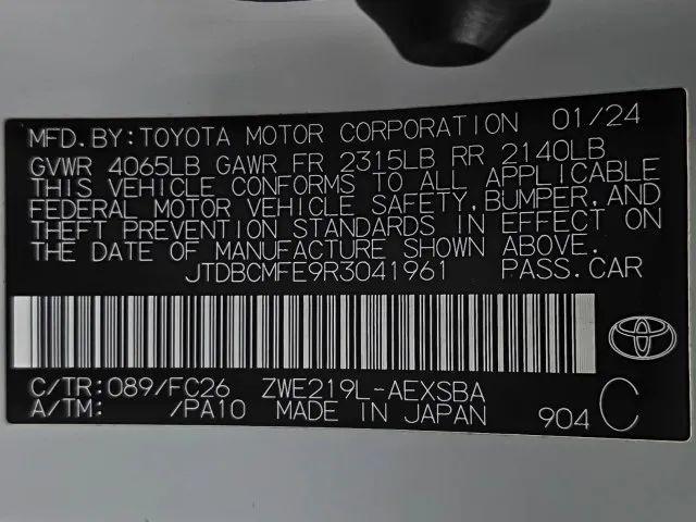 2024 Toyota Corolla Hybrid SE