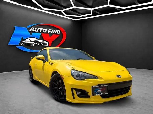 2017 Subaru BRZ Series. Yellow