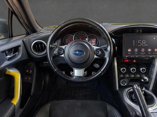 2017 Subaru BRZ Series. Yellow