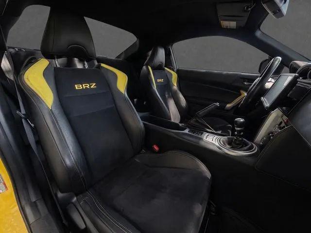 2017 Subaru BRZ Series. Yellow