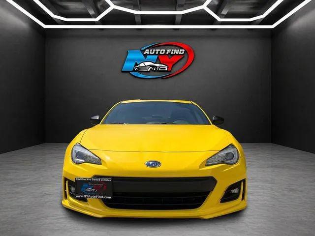 2017 Subaru BRZ Series. Yellow
