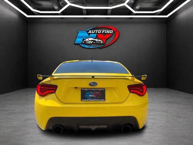 2017 Subaru BRZ Series. Yellow