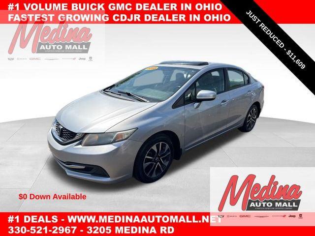 2015 Honda Civic EX for sale in Medina, OH