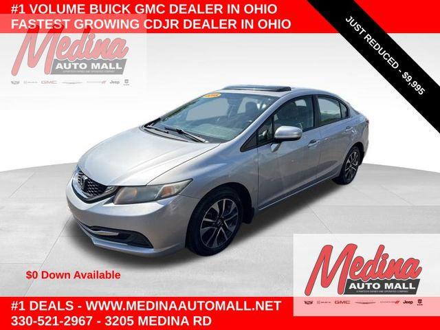2015 Honda Civic EX for sale in Medina, OH