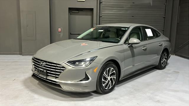 2022 Hyundai Sonata Hybrid Blue