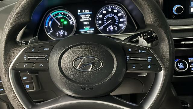 2022 Hyundai Sonata Hybrid Blue