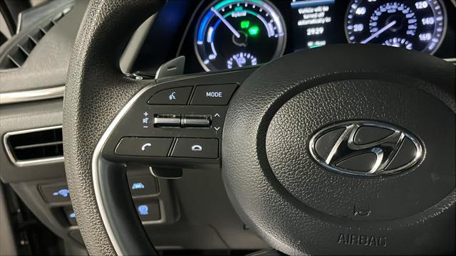 2022 Hyundai Sonata Hybrid Blue