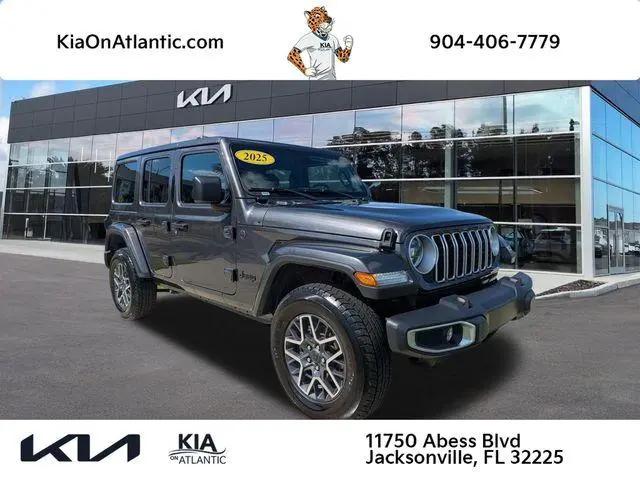 2025 Jeep Wrangler 4-Door Sahara 4x4 for sale in Jacksonville, FL