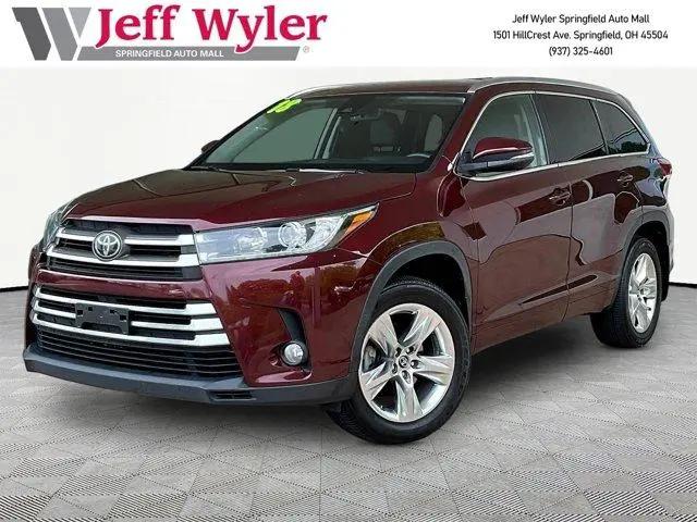 2018 Toyota Highlander Limited for sale near Springfield, OH